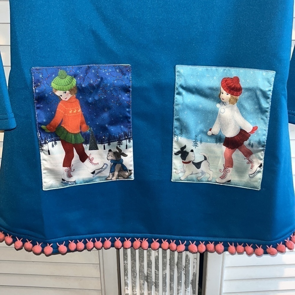 Nwt Maggie Peggy Skating Girl Holiday - Picture 6 of 7